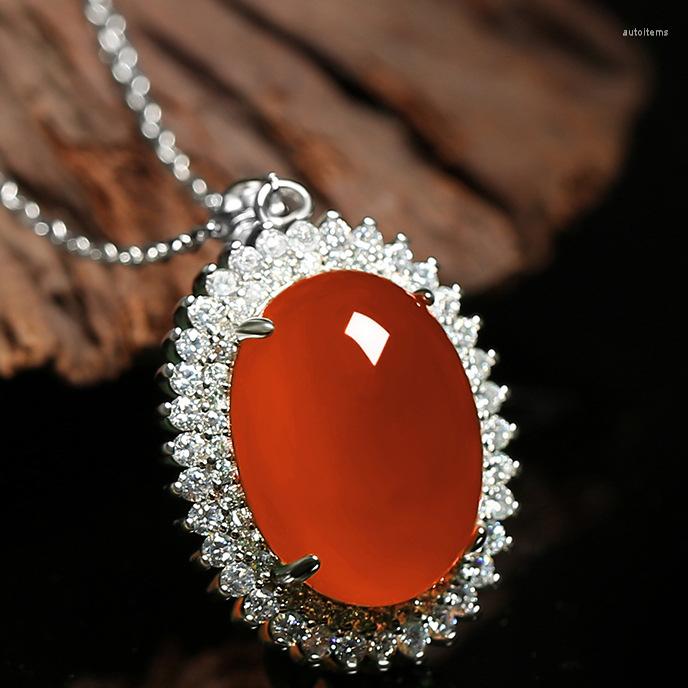 Chains YMS3 Water Drop Line Red Agate Necklace Ladies Silver Jewelry 925 Sterling Birthday Gift Shiny Gems
Chains YMS3 Water Drop Line Red Agate Necklace Ladies Silver Jewelry 925 Sterling Birthday Gift Shiny Gems