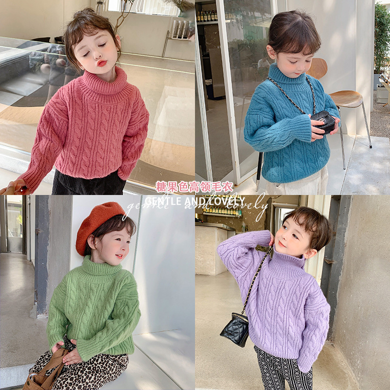 Children twist knitted pullover girls Turtleneck long sleeve sweater tops kids candy color sheep camel hair soft jumper Q9087, Green
Children twist knitted pullover girls Turtleneck long sleeve sweater tops kids candy color sheep camel hair soft jumper Q9087, Green