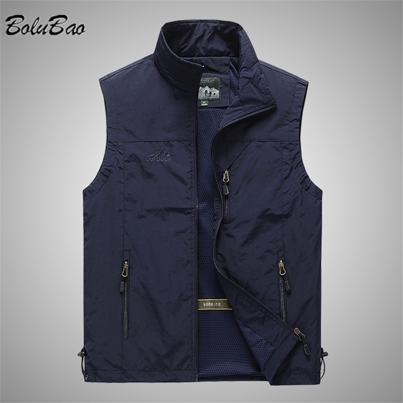 Men's Vests BOLUBAO Spring Men Waistcoat Outdoor Leisure Solid Color Vest Young Middle-aged Pography Fishing Casual Vest Jacket Male 221010, Black
Men's Vests BOLUBAO Spring Men Waistcoat Outdoor Leisure Solid Color Vest Young Middle-aged Pography Fishing Casual Vest Jacket Male 221010, Black