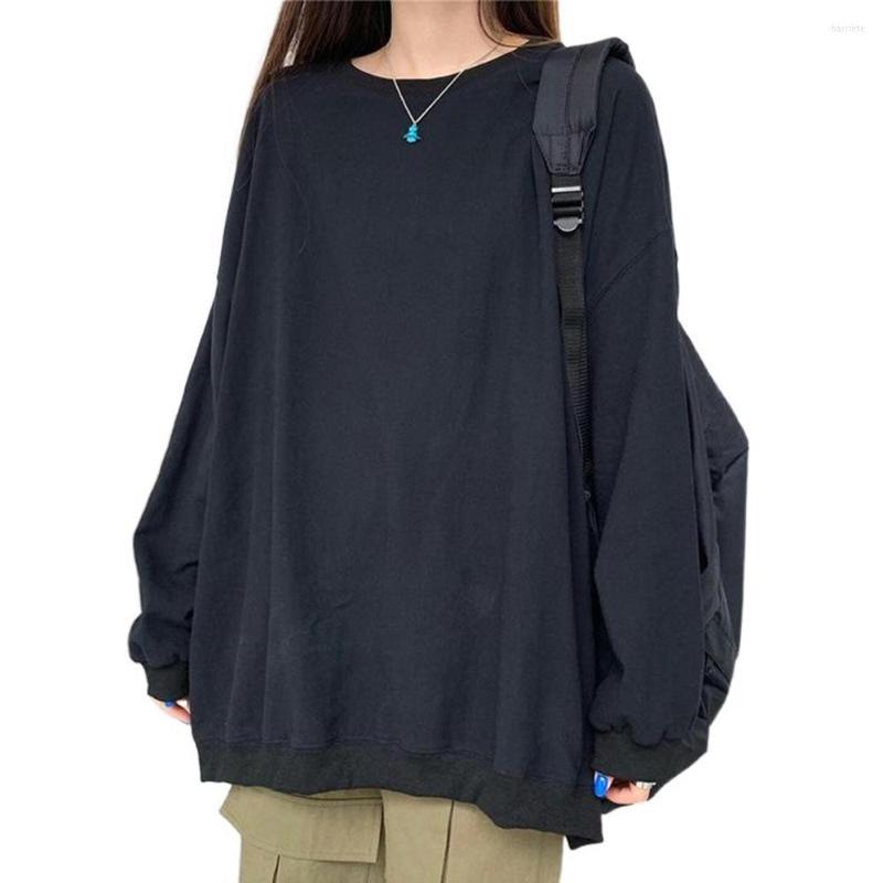 Women's Hoodies Autumn Loose O-neck Hoodie 2022 Spring Long Sleeve Top Oversized Solid Simple Black Casual Vintage Clothes For Women
Women's Hoodies Autumn Loose O-neck Hoodie 2022 Spring Long Sleeve Top Oversized Solid Simple Black Casual Vintage Clothes For Women