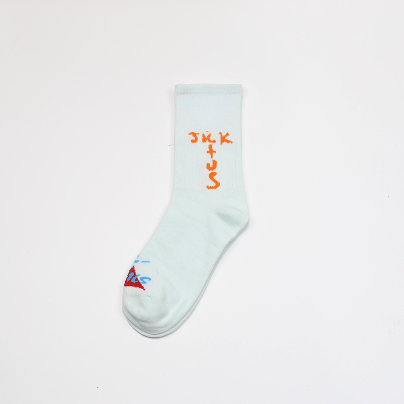 Fashion Brand Socks Three Colors Cotton Sports High Street Stockings for Men and Women
