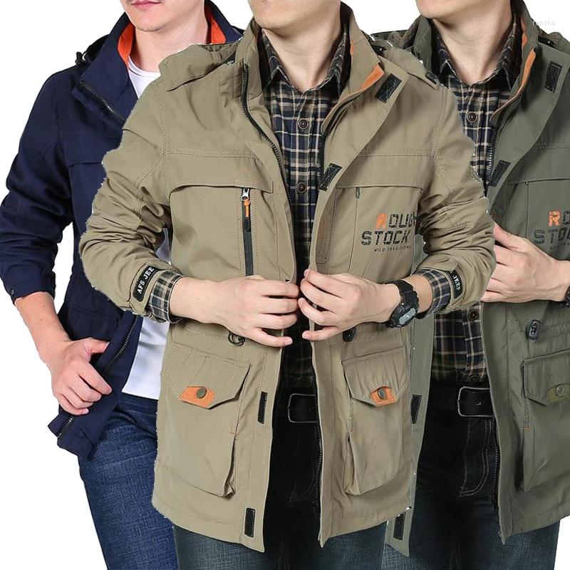 Men's Jackets Tactical Military Bomber Men Casual Multi-pocket Breathable Zipper Hooded Coat Windbreaker Waterproof Army Clothing 5XL, Khaki
Men's Jackets Tactical Military Bomber Men Casual Multi-pocket Breathable Zipper Hooded Coat Windbreaker Waterproof Army Clothing 5XL, Khaki