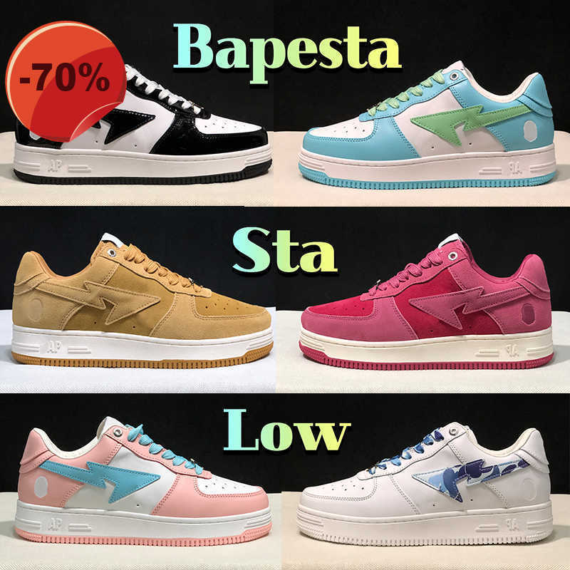 Top Nigo Bapesta Sta Low mens running shoes Bathing Apes College Dropout Patent Leather grey Black white Pastel Pink JJJJound Tokyo men, 06 pastel green
Top Nigo Bapesta Sta Low mens running shoes Bathing Apes College Dropout Patent Leather grey Black white Pastel Pink JJJJound Tokyo men, 06 pastel green