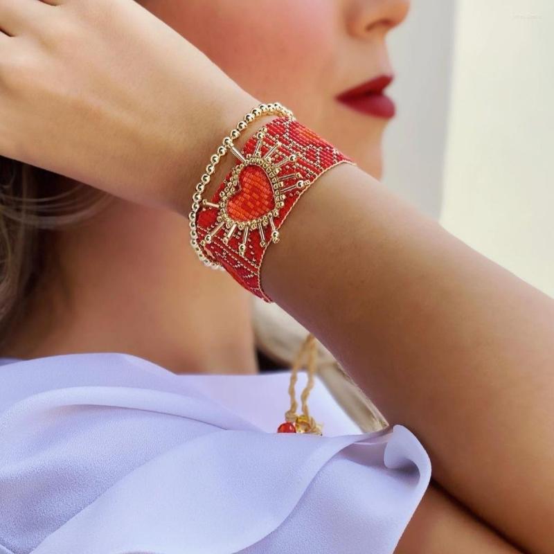 Charm Bracelets Go2boho Miyuki Beads Bracelet For Women Gift Friends Jewellery Mexican Heart Pulseras Jewelry Handmade Woven
Charm Bracelets Go2boho Miyuki Beads Bracelet For Women Gift Friends Jewellery Mexican Heart Pulseras Jewelry Handmade Woven