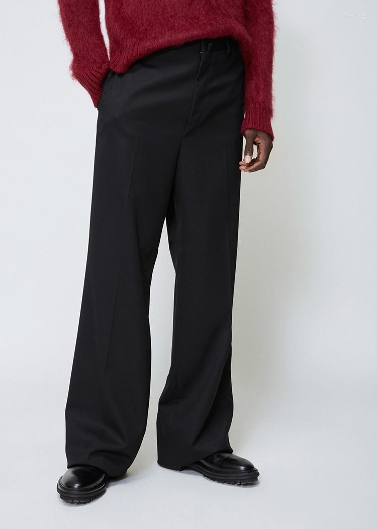 Men' Pants Autumn And Winter Men' Fashion Personality Loose Comfortable Casual Solid Color Jokey Straight Trousers, Black
Men' Pants Autumn And Winter Men' Fashion Personality Loose Comfortable Casual Solid Color Jokey Straight Trousers, Black