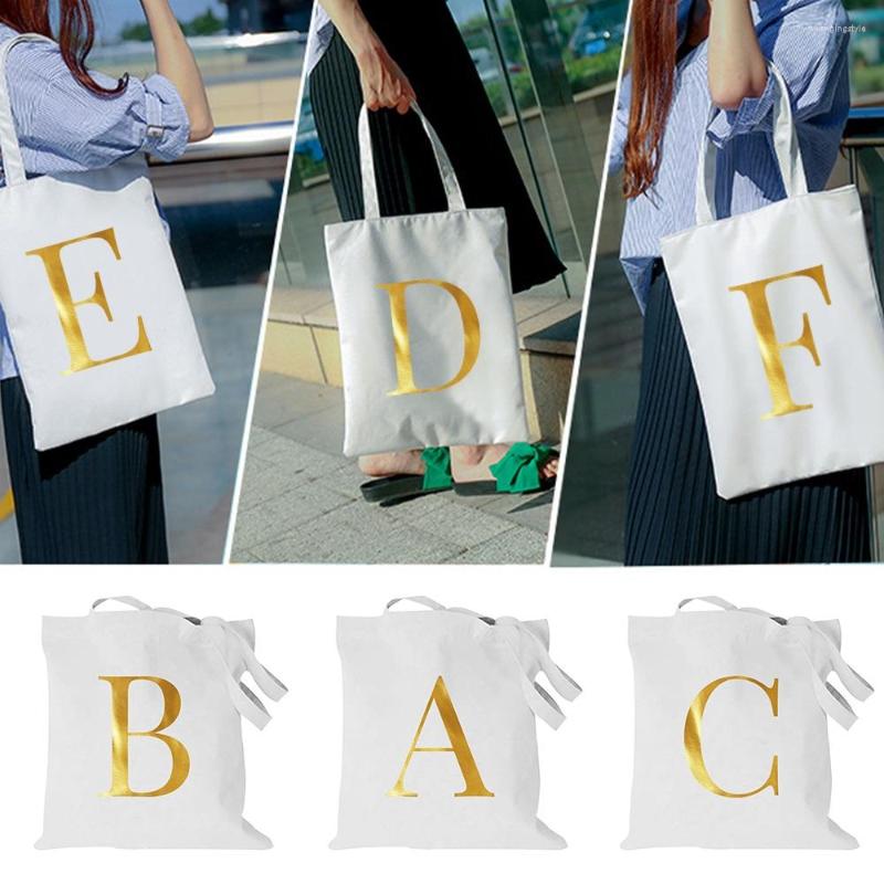 Shopping Bags Women Grocery Reusable Handbags Large-capacity Tote Bag Travel Gold Letter Print Pattern Canvas Shoulder, 2letterv
Shopping Bags Women Grocery Reusable Handbags Large-capacity Tote Bag Travel Gold Letter Print Pattern Canvas Shoulder, 2letterv