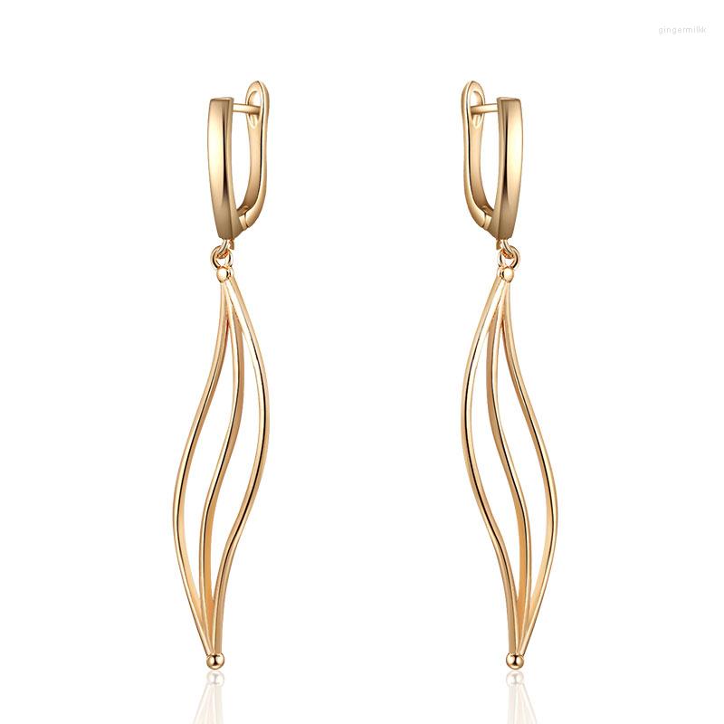 Dangle Earrings MAIKALE Trendy Geometric For Women Copper Gold Long Simple Curve Earing Exquisite Jewelry Wedding Gift
Dangle Earrings MAIKALE Trendy Geometric For Women Copper Gold Long Simple Curve Earing Exquisite Jewelry Wedding Gift