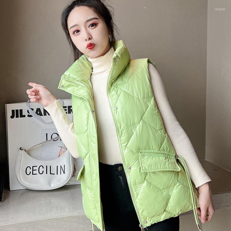 Women's Vests #0474 Outerwear Vest Women Warm Sleeveless Jacket Female Down Cotton Zipper Coat Loose Stand Collar Bodywarmer, Black
Women's Vests #0474 Outerwear Vest Women Warm Sleeveless Jacket Female Down Cotton Zipper Coat Loose Stand Collar Bodywarmer, Black