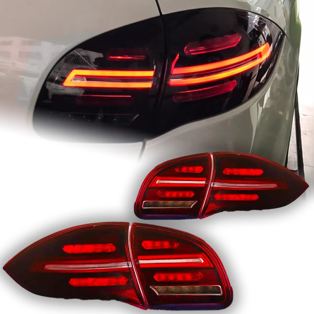 Car Styling for Porsche Cayenne Taillights 20 11-20 14 Cayenne LED Tail Lamp DRL Dynami Signal Brake Reverse Auto Accessories