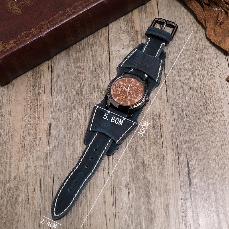 Bangle Fashion European American Punk Wide Leather Bracelet With Watch Jewelry Accessories
Bangle Fashion European American Punk Wide Leather Bracelet With Watch Jewelry Accessories