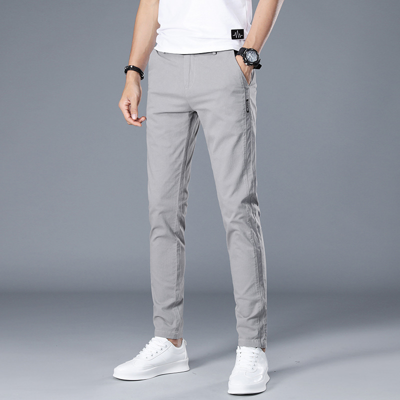Men's Pants Brand s Spring Summer Fashion Thin for Long Straight Business Casual 221010, Green
Men's Pants Brand s Spring Summer Fashion Thin for Long Straight Business Casual 221010, Green