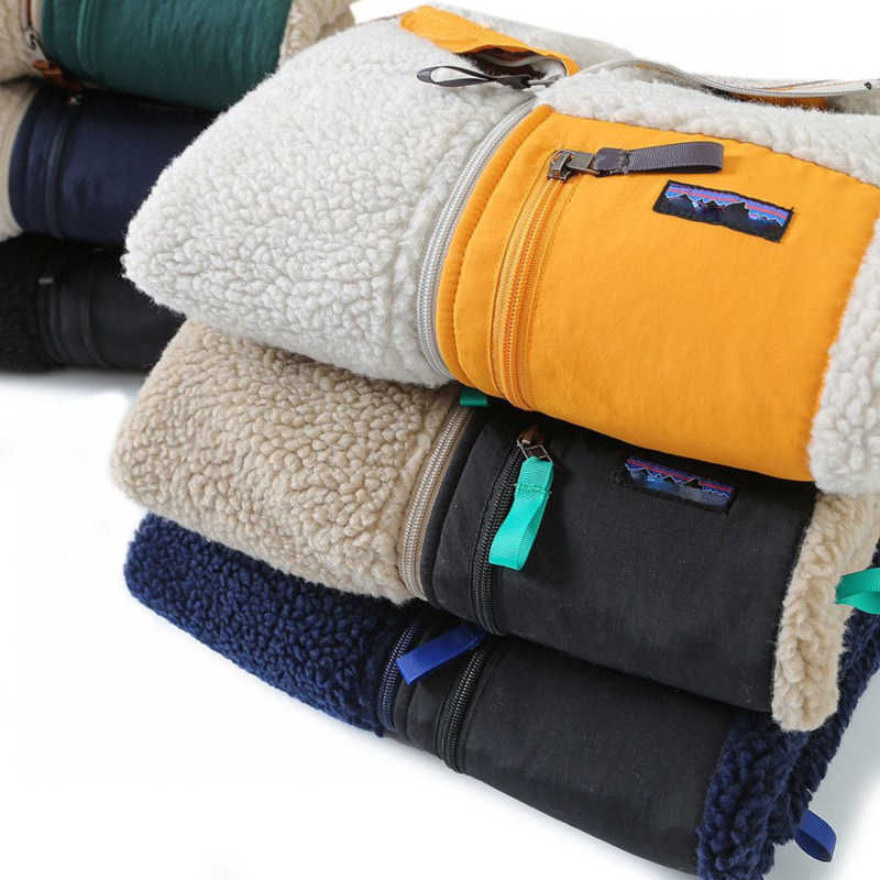 Winter mens jacket pata designer wood coat man zippered cardigan coat women casual loose collar jackets Couple windbreaker A08, Beige yellow
Winter mens jacket pata designer wood coat man zippered cardigan coat women casual loose collar jackets Couple windbreaker A08, Beige yellow