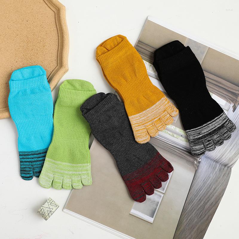 Men's Socks 5 Pairs Toe Cotton Male Ankle Striped Casual Breathable And Comfortable Finger Socls, Black
Men's Socks 5 Pairs Toe Cotton Male Ankle Striped Casual Breathable And Comfortable Finger Socls, Black