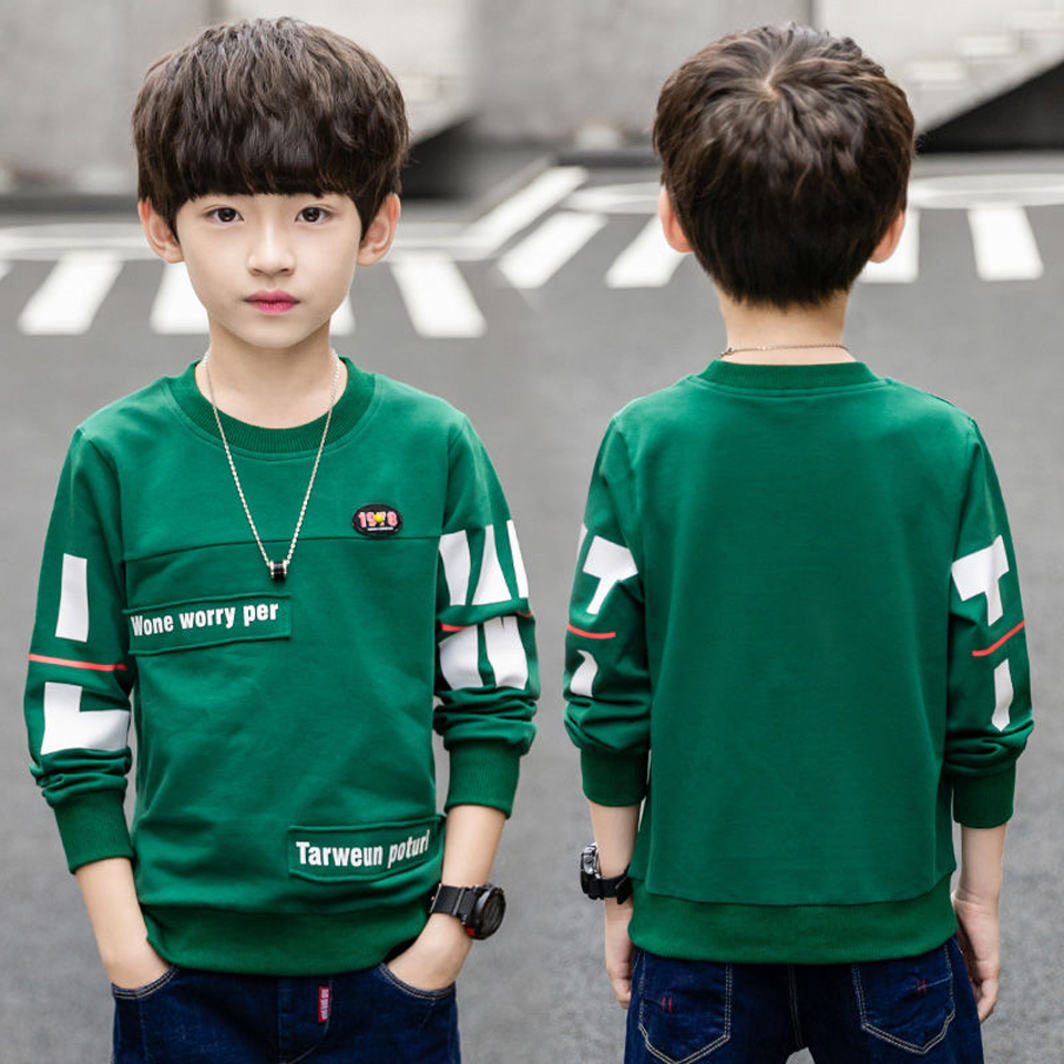 Pullover Fashion Autumn Teenage Boys T shirts Spring Children Clothes Kids Outerwear Plaid Shirts O neck Tops for Big Boy 5 9 12 15Y 221010, Blue
Pullover Fashion Autumn Teenage Boys T shirts Spring Children Clothes Kids Outerwear Plaid Shirts O neck Tops for Big Boy 5 9 12 15Y 221010, Blue