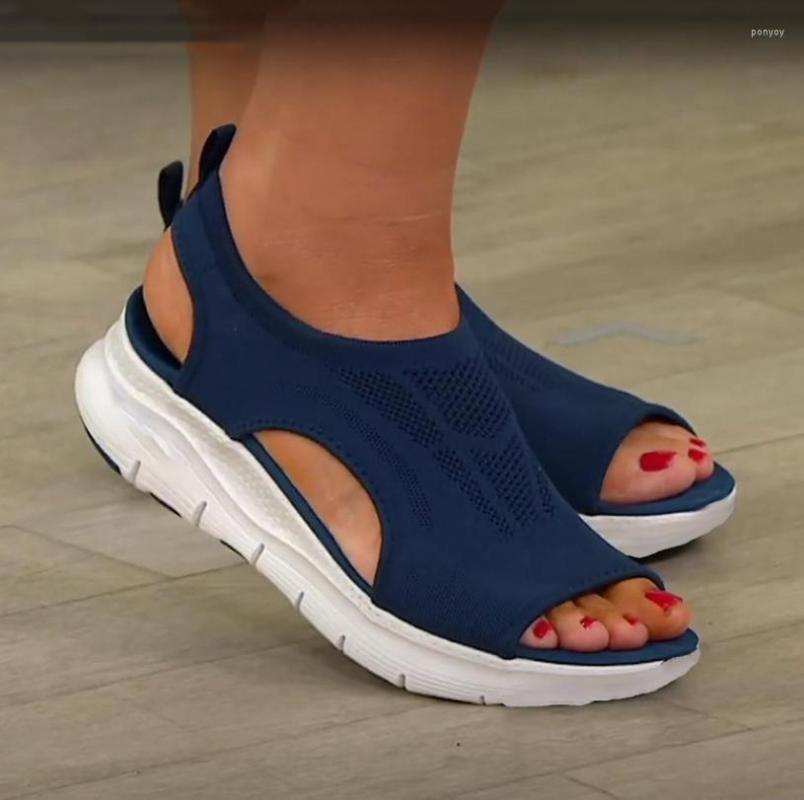 Sandals 2022 Women Summer Shoes Mesh Casual Ladies Wedges Solid Color Hollow Platform Open Toe Slip-On Female Sandalias, 0805 blue
Sandals 2022 Women Summer Shoes Mesh Casual Ladies Wedges Solid Color Hollow Platform Open Toe Slip-On Female Sandalias, 0805 blue
