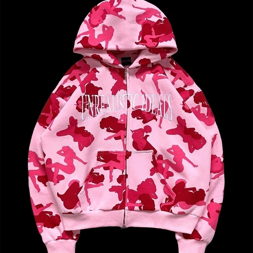 Womens Hoodies Sweatshirts Colorful Letter Embroidery Loose Zip Hoodie Women Autumn and Winter Thickened Cotton Jacket Harajuku Oversized Sweatshirt 221010
Womens Hoodies Sweatshirts Colorful Letter Embroidery Loose Zip Hoodie Women Autumn and Winter Thickened Cotton Jacket Harajuku Oversized Sweatshirt 221010