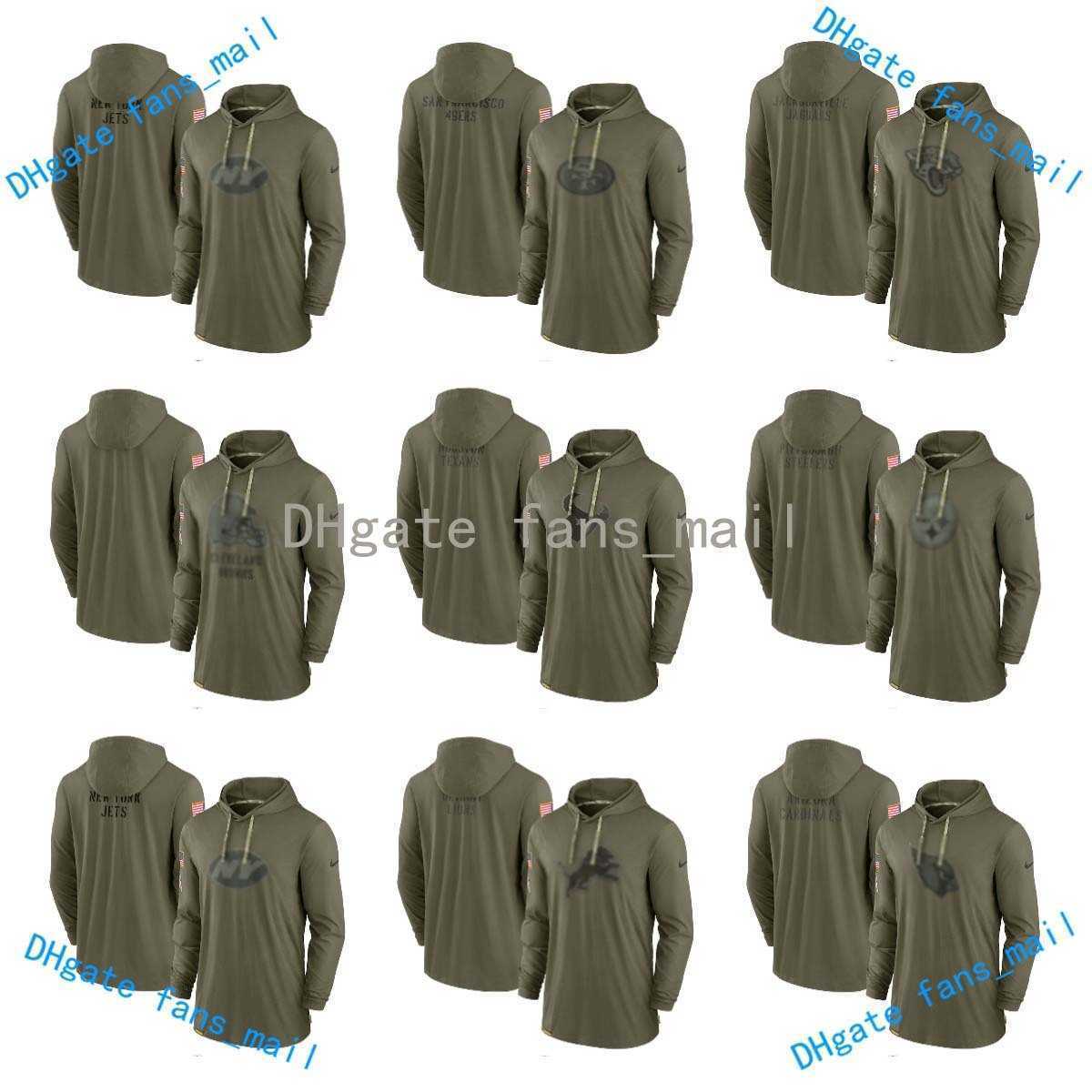 2023 Football Jersey T-shirts''Packers''Nfl''chiefs''Printing Salute To Service Long Sleeve Designer Military Green Men Hoodie Tarmac Hooded Tshirts, Figure 1
2023 Football Jersey T-shirts''Packers''Nfl''chiefs''Printing Salute To Service Long Sleeve Designer Military Green Men Hoodie Tarmac Hooded Tshirts, Figure 1