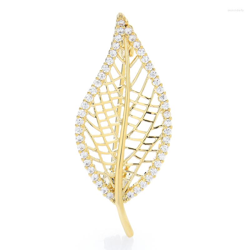 Brooches Wuli&baby High Quality Leaf For Women Unisex 2-color Cubic Zirconia Small Flower All Match Party Brooch Pin Gifts
Brooches Wuli&baby High Quality Leaf For Women Unisex 2-color Cubic Zirconia Small Flower All Match Party Brooch Pin Gifts