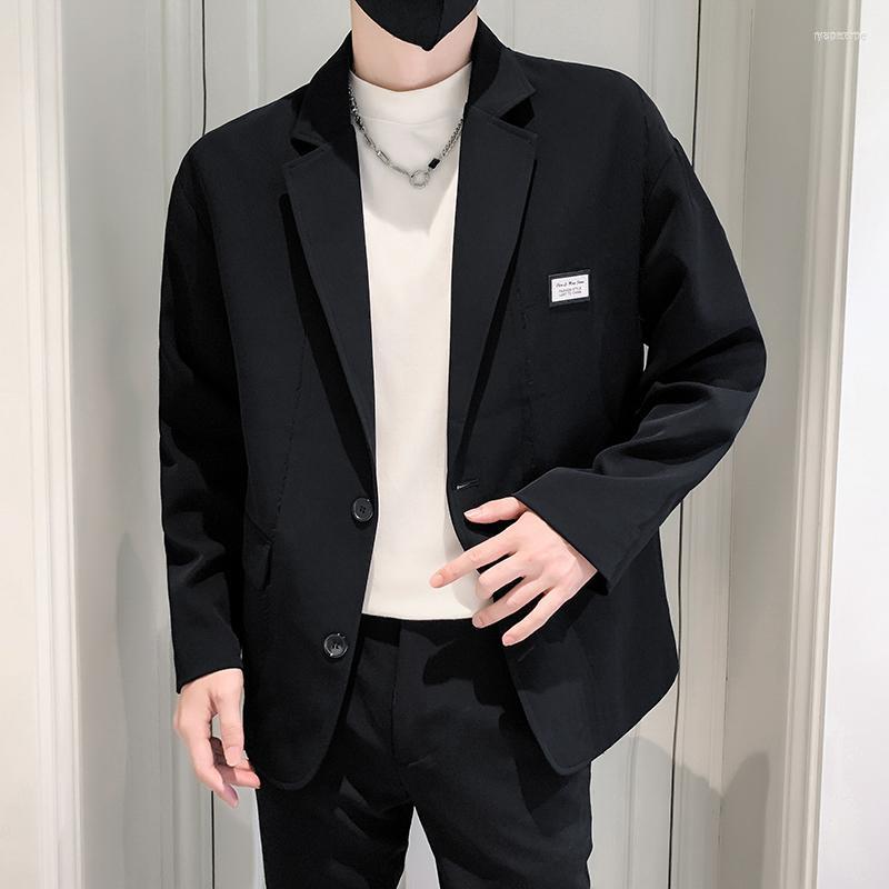 Men's Suits Men's 2022 Autumn Korean Casual Blazers For Men Fashion Loose All-match Suit Jackets Streetwear Social Masculino Costume, Black
Men's Suits Men's 2022 Autumn Korean Casual Blazers For Men Fashion Loose All-match Suit Jackets Streetwear Social Masculino Costume, Black