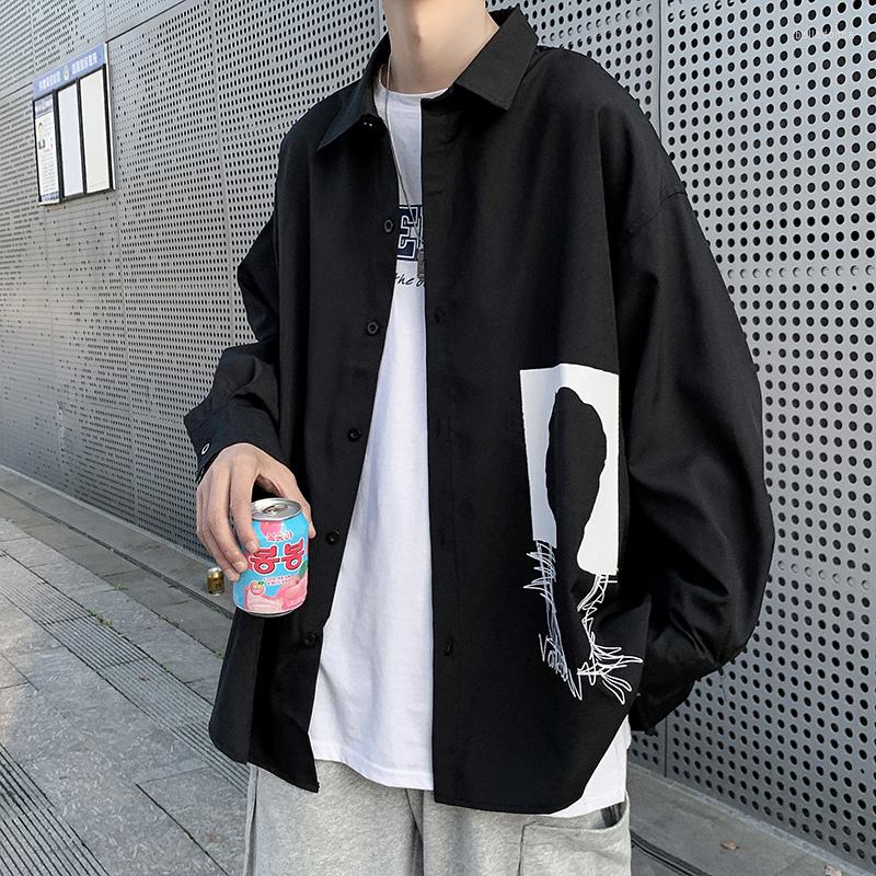 Men's Casual Shirts Korea Japan Harajuku Oversized Basic Men's Sunproof Men Long Sleeve Shirt Tops Streetwear Man Summer Blouse, Black
Men's Casual Shirts Korea Japan Harajuku Oversized Basic Men's Sunproof Men Long Sleeve Shirt Tops Streetwear Man Summer Blouse, Black