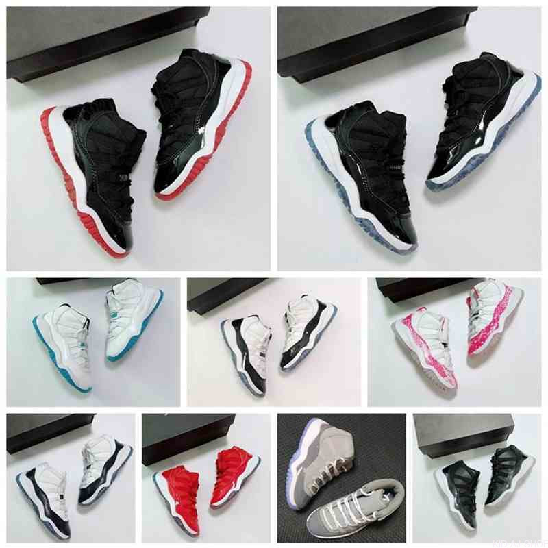 DHL designer infant Kids Shoes TD Cool Grey 11 XI Sneaker Concord Space Jam Metallic Silver Pink Jumpman Snakeskin Bred Legend Blue Ch312U2285LCW9, Customize
DHL designer infant Kids Shoes TD Cool Grey 11 XI Sneaker Concord Space Jam Metallic Silver Pink Jumpman Snakeskin Bred Legend Blue Ch312U2285LCW9, Customize
