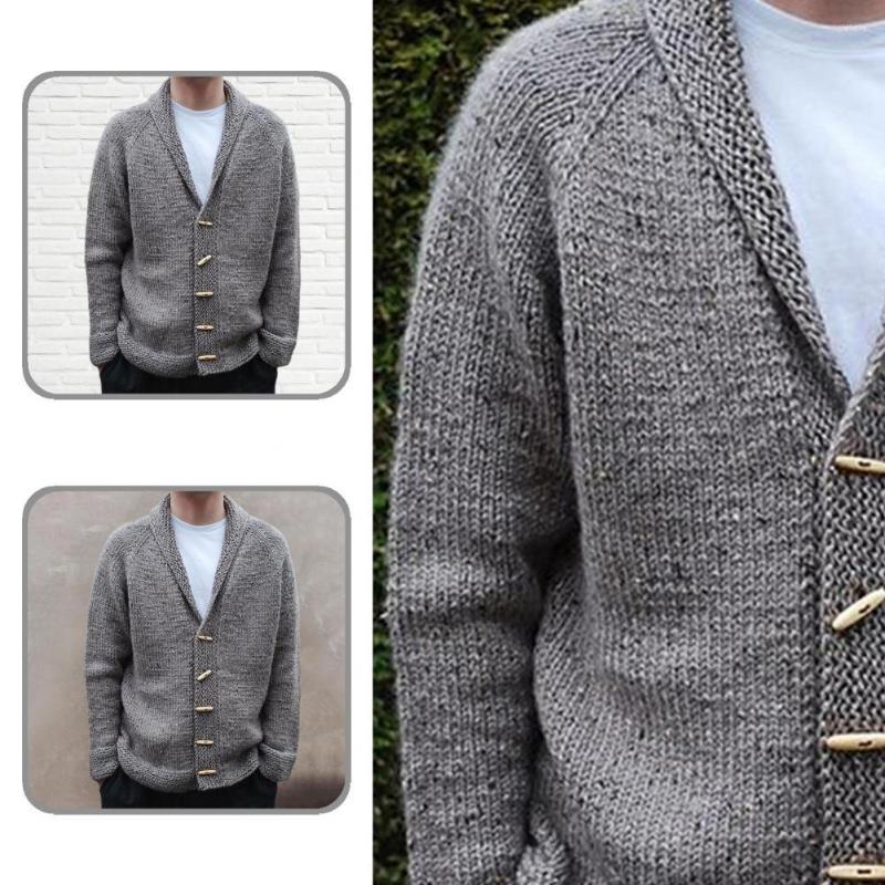 Men's Sweaters Clothes Casual Solid Color Men Sweater Cardigan Elastic For Daily Wear, Grey
Men's Sweaters Clothes Casual Solid Color Men Sweater Cardigan Elastic For Daily Wear, Grey