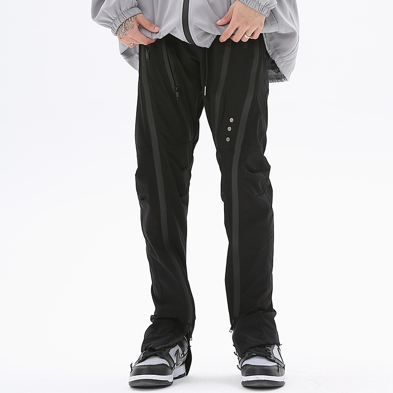 Zipper Black Men's Drawstring Cargo Pants Casual Overalls Unisex Loose Straight Trousers
Zipper Black Men's Drawstring Cargo Pants Casual Overalls Unisex Loose Straight Trousers