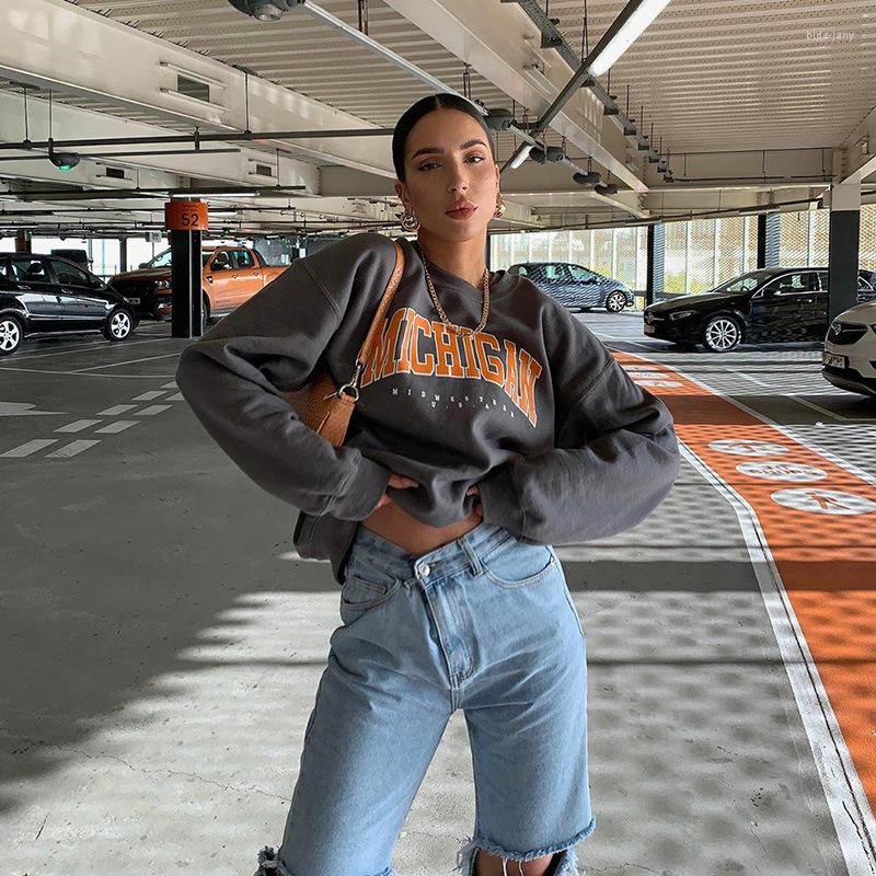 Women' Hoodies Women Spring Sweatshirts Long Sleeve Alphabets Pattern Baggy Loose Spring/Fall/Winter Pullovers Streetwear, Gray
Women' Hoodies Women Spring Sweatshirts Long Sleeve Alphabets Pattern Baggy Loose Spring/Fall/Winter Pullovers Streetwear, Gray