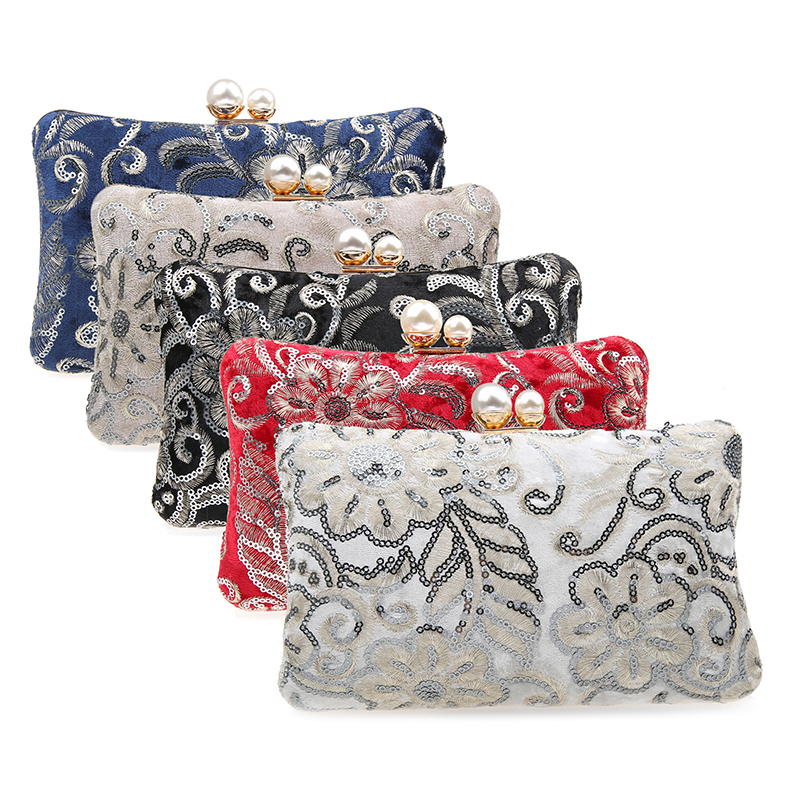 Evening Bags Women's Fashion Sequin Evening Bag Retro Banquet Handbag Ladies Party Clutch Purse Mobile Phone Bag Z424 221010, Blue
Evening Bags Women's Fashion Sequin Evening Bag Retro Banquet Handbag Ladies Party Clutch Purse Mobile Phone Bag Z424 221010, Blue