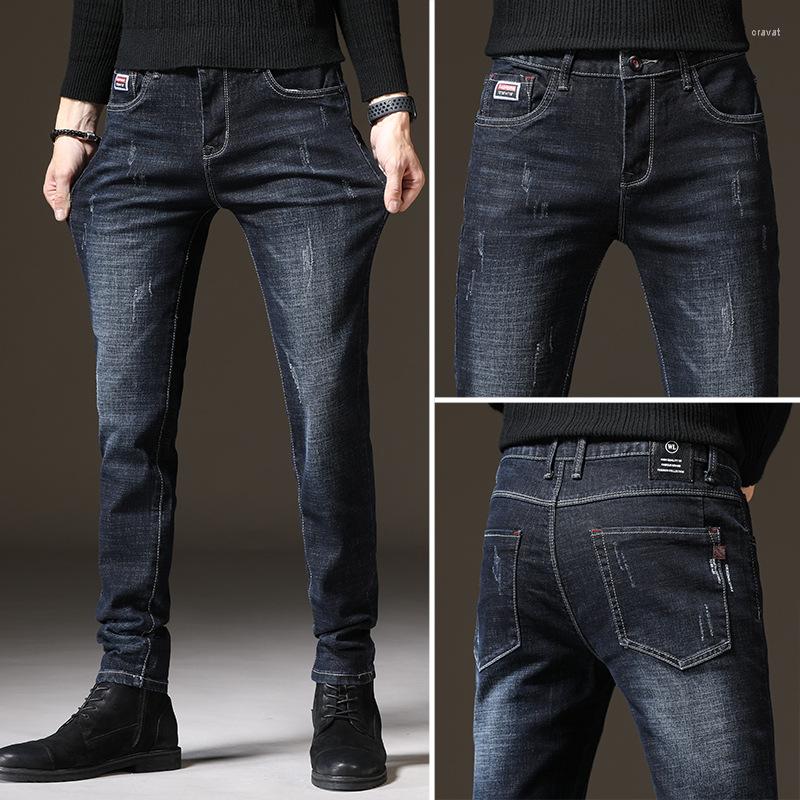 Men's Jeans Spring And Autumn Men's Stretch Korean Slim Pants Trendy Straight Black Long Cotton
Men's Jeans Spring And Autumn Men's Stretch Korean Slim Pants Trendy Straight Black Long Cotton