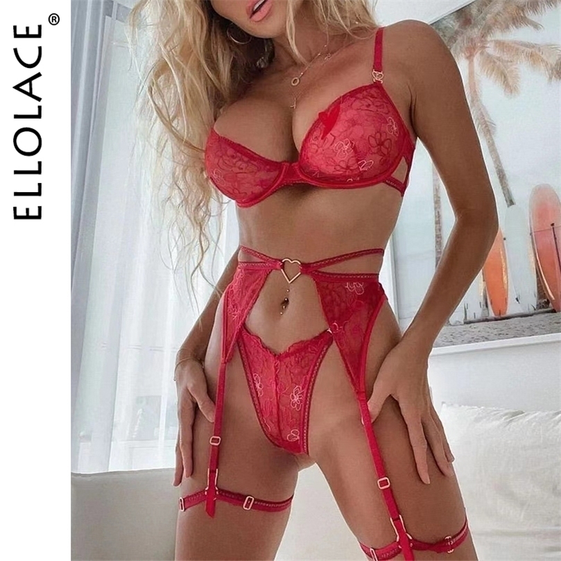 Sexy Set Ellolace Love Red Lingerie Sexy Bra And Panty Set 3Pieces Luxury Lace Fancy Underwear Thongs Garters Erotic Intimate Set 221010
Sexy Set Ellolace Love Red Lingerie Sexy Bra And Panty Set 3Pieces Luxury Lace Fancy Underwear Thongs Garters Erotic Intimate Set 221010