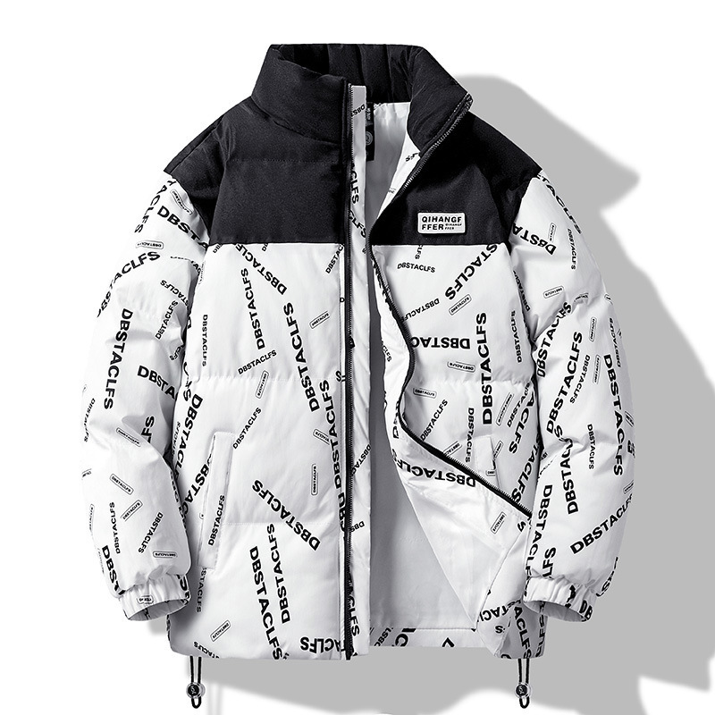 Men's Jackets Winter Jacket Men Parkas Thicken Warm Coat Mens Stand Collar Jackets Letter Print Fashion Harajuku Streetwear Men's Clothing 221010, Blue
Men's Jackets Winter Jacket Men Parkas Thicken Warm Coat Mens Stand Collar Jackets Letter Print Fashion Harajuku Streetwear Men's Clothing 221010, Blue