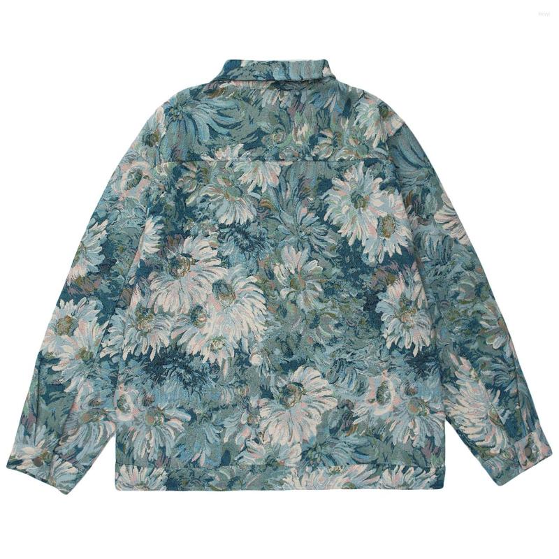 Men's Jackets Jacket Vintage Flowers Painting Men Women Coat 2022 Art Hip Hop Long Sleeve Top Korean Fashion Casual Oversize Streetwear, Blue
Men's Jackets Jacket Vintage Flowers Painting Men Women Coat 2022 Art Hip Hop Long Sleeve Top Korean Fashion Casual Oversize Streetwear, Blue