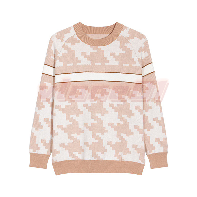 Womens Fashion Gradient Jacquard Sweater Woman Round Neck Plover Stylish Knitted Tops Ladies Winter Basic Sweater Asian Size M-2XL, Khaki
Womens Fashion Gradient Jacquard Sweater Woman Round Neck Plover Stylish Knitted Tops Ladies Winter Basic Sweater Asian Size M-2XL, Khaki
