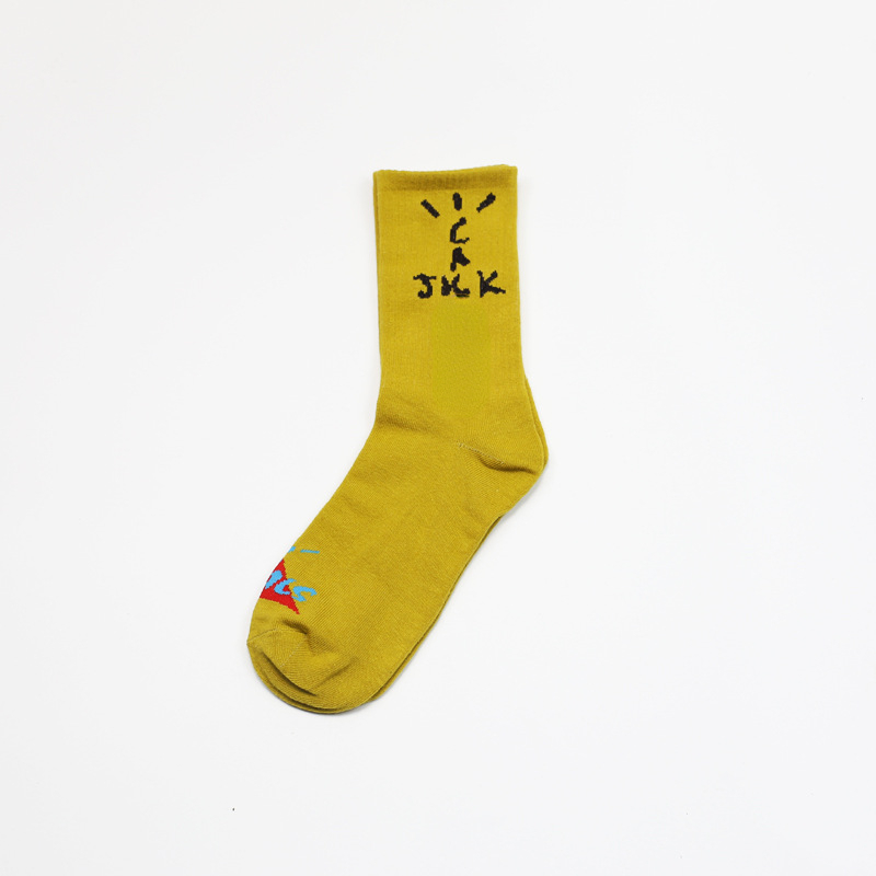 Fashion Brand Socks Three Colors Cotton Sports High Street Stockings for Men and Women