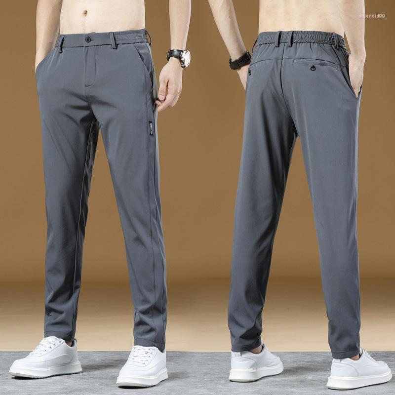 Men's Pants Men Casual Thin Breathable Comfortable Solid Color Straight Black Leisure Walking Elasticity Trousers Oversized
Men's Pants Men Casual Thin Breathable Comfortable Solid Color Straight Black Leisure Walking Elasticity Trousers Oversized