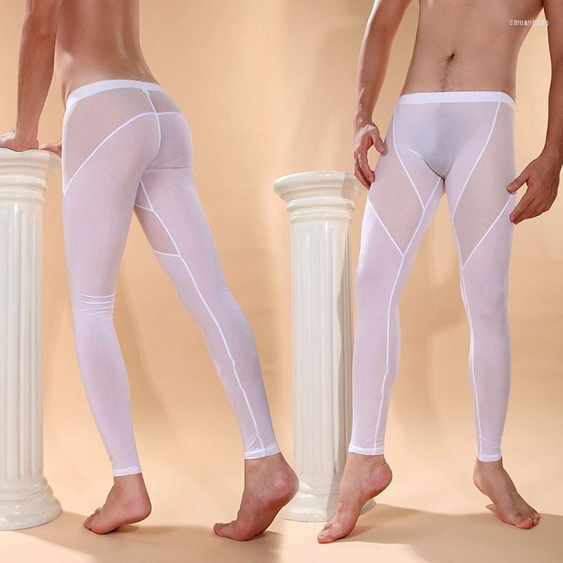 Women' Panties Women' Fashion Mesh Patchwork Leggings Men Sexy See-through Stretch Underwear Transparent Mens Pajamas Elastic Pants, White
Women' Panties Women' Fashion Mesh Patchwork Leggings Men Sexy See-through Stretch Underwear Transparent Mens Pajamas Elastic Pants, White