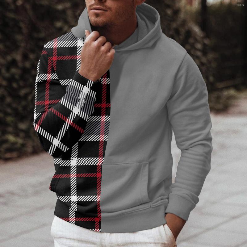 Men's Hoodies Cool Male Autumn And Winter Street Leisure Travel Outdoor Sports Colorblock Plaid Print Slim Fit Hooded Boys Sleepers, Black
Men's Hoodies Cool Male Autumn And Winter Street Leisure Travel Outdoor Sports Colorblock Plaid Print Slim Fit Hooded Boys Sleepers, Black