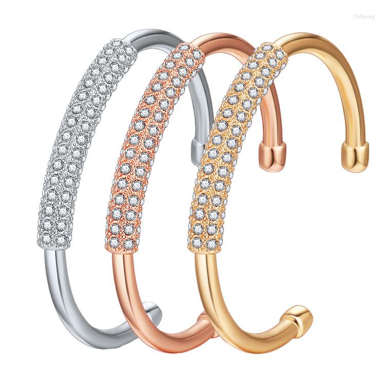 Bangle ORNAPEADIA -selling Fashion Bracelet For Women With Crystal Opening Light Luxury Trendy Sand Gold Wholesale
Bangle ORNAPEADIA -selling Fashion Bracelet For Women With Crystal Opening Light Luxury Trendy Sand Gold Wholesale