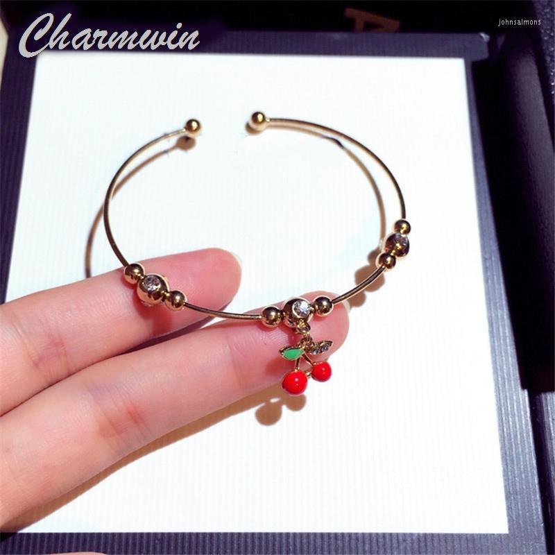 Bangle Fashion Open For Women Bracelets & Exquisite Cherry Cubic Zirconia Jewelry Female
Bangle Fashion Open For Women Bracelets & Exquisite Cherry Cubic Zirconia Jewelry Female