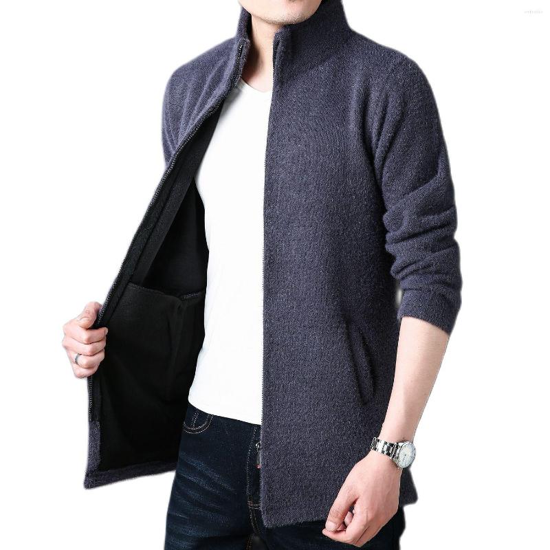 Men's Sweaters Men Sweater Fleece Cardigan Winter Jacket Slim Imitation Mink Velvet Long Thick Coat 2022 Mens Clothing, Red
Men's Sweaters Men Sweater Fleece Cardigan Winter Jacket Slim Imitation Mink Velvet Long Thick Coat 2022 Mens Clothing, Red
