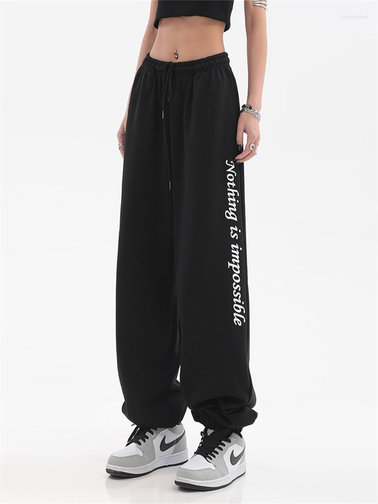 Women' Pants Autumn Sweatpants For Women Summer Baggy Loose High Waist Jogger Wide Leg Trousers Women' Sports Sweatpant, Black
Women' Pants Autumn Sweatpants For Women Summer Baggy Loose High Waist Jogger Wide Leg Trousers Women' Sports Sweatpant, Black