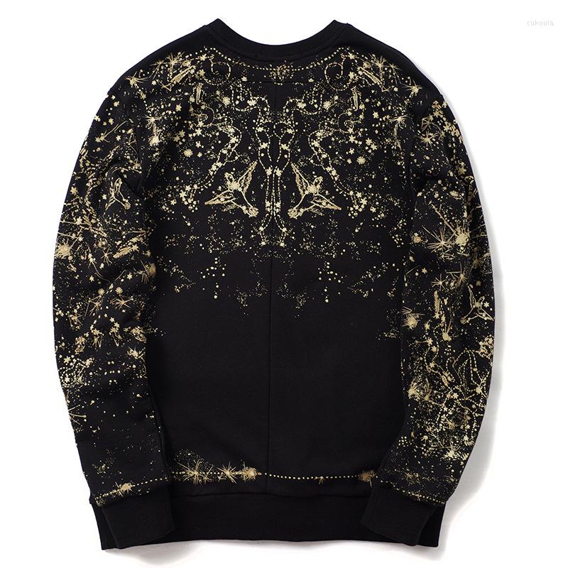Men' Hoodies 2022 Arrival Casual Fashion Cotton O-neck Sweatshirts Autumn And Winter Personality Constellation Starry Sky Print Pullover, Black
Men' Hoodies 2022 Arrival Casual Fashion Cotton O-neck Sweatshirts Autumn And Winter Personality Constellation Starry Sky Print Pullover, Black