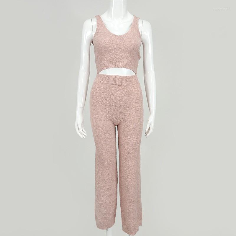 Women' Sweaters DISCVRY 2022 Fur Two Piece Outfits Sexy Backless Crop Tops Women Matching Set Top And High Waist Pants Party Clubwear, Pink
Women' Sweaters DISCVRY 2022 Fur Two Piece Outfits Sexy Backless Crop Tops Women Matching Set Top And High Waist Pants Party Clubwear, Pink