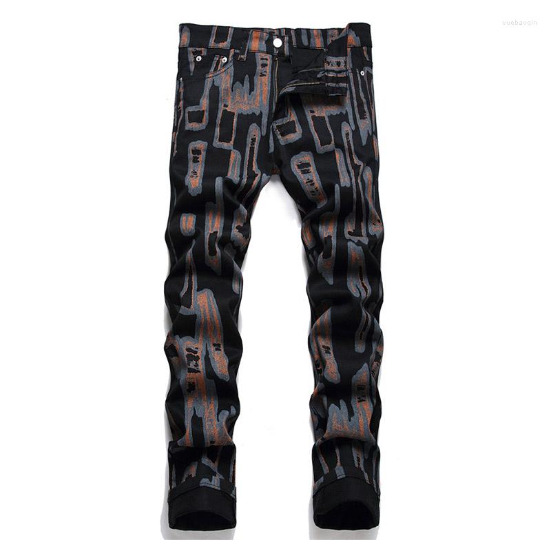 Men's Jeans Harakuju Printed Casual Streetwear Trousers Fashion Hip Hop Biker Denim Pants For Male Slim Fit, Black
Men's Jeans Harakuju Printed Casual Streetwear Trousers Fashion Hip Hop Biker Denim Pants For Male Slim Fit, Black