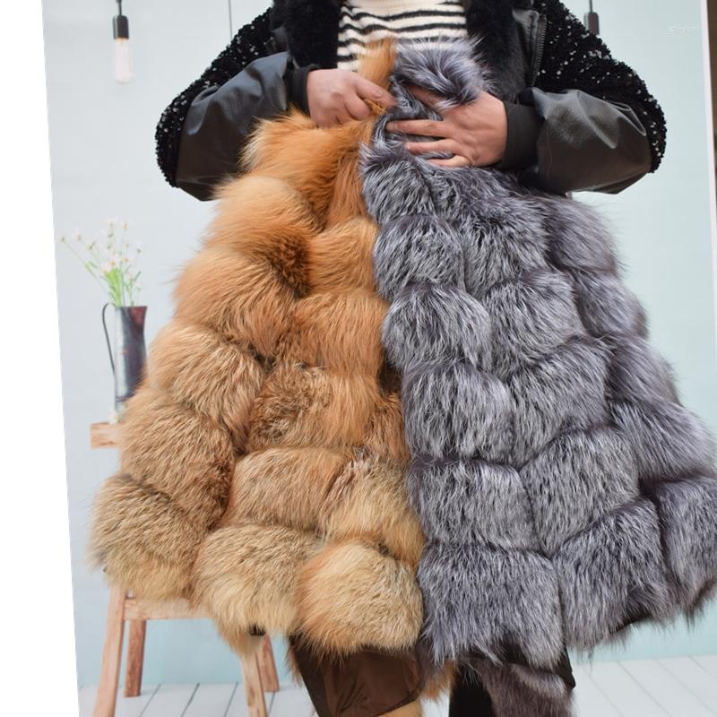 Women's Fur Natural Red Silver Women's Vest Non Dyeing Fashion High End Winter Warm Short
Women's Fur Natural Red Silver Women's Vest Non Dyeing Fashion High End Winter Warm Short