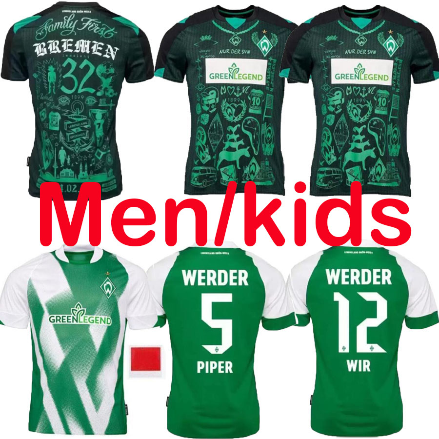 2022 2023 Werder Bremen SPECIAL SOCCER JERSEY Marvin Ducksch Leonardo Bittencourt BLACK GREEN 21 22 23 FRIEDL PIEPER FOOTBALL SHIRTS TOP THAILAND QUALITY men kids, Red
2022 2023 Werder Bremen SPECIAL SOCCER JERSEY Marvin Ducksch Leonardo Bittencourt BLACK GREEN 21 22 23 FRIEDL PIEPER FOOTBALL SHIRTS TOP THAILAND QUALITY men kids, Red