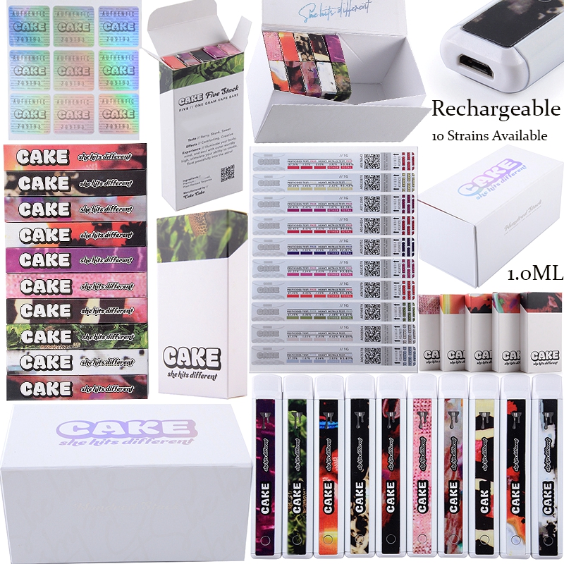 Multi Styles 1ML Dabwoods CAKE E Cigarette She Hits Different Sauce Bar Rechargeable Disposable Vape Pen Empty Vape Cartridges Starter Kits With Box Packaging
Multi Styles 1ML Dabwoods CAKE E Cigarette She Hits Different Sauce Bar Rechargeable Disposable Vape Pen Empty Vape Cartridges Starter Kits With Box Packaging
