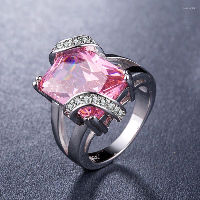 Cluster Rings Trendy Fashion Personality Love Zircon Ring Silver Plated Ladies Bride Wedding Couple Girlfriend Lover Gift
Cluster Rings Trendy Fashion Personality Love Zircon Ring Silver Plated Ladies Bride Wedding Couple Girlfriend Lover Gift