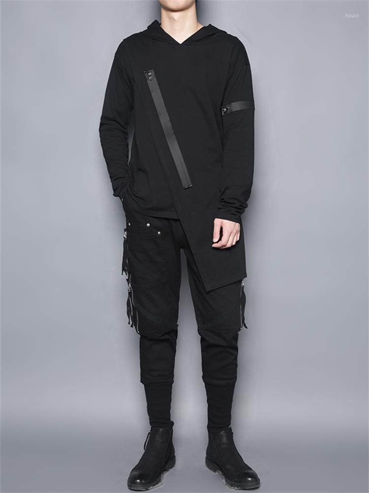 Men' Hoodies Men' Autumn Dark Street Zipper Splicing Irregular Design Urban Youth Fashion Slim Big Size Hoodie, Black
Men' Hoodies Men' Autumn Dark Street Zipper Splicing Irregular Design Urban Youth Fashion Slim Big Size Hoodie, Black